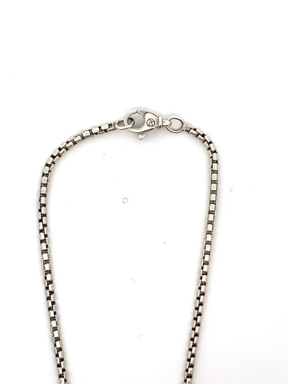 David Yurman Sterling Silver 2.5mm Box Chain Necklace - 20